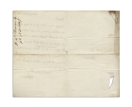 Robert Darwin Autograph Letter Signed Regarding Charles Darwin's Financial Obligations